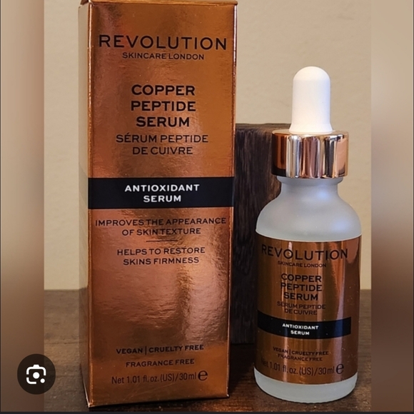 Revolution Other - Revolution Copper Peptide Serum - Gold and White
